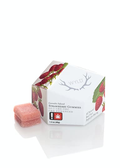 Strawberry - 20:1 CBD:THC - 100mg image 1