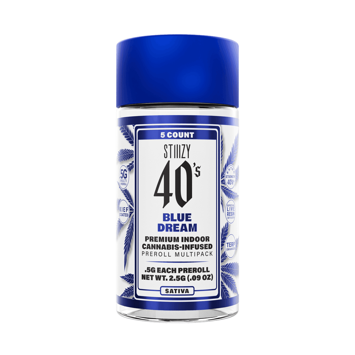 Blue Dream - 2.5g - 5pk Infused 40's