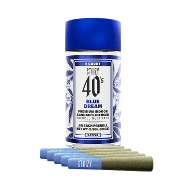 Blue Dream - 2.5g - 5pk Infused 40's image 2
