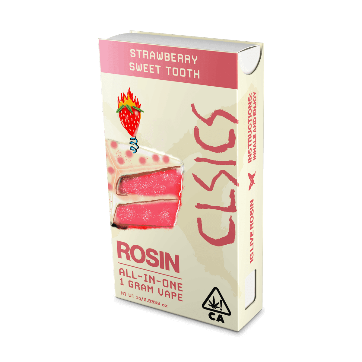 Live Rosin All-In-One | Strawberry Sweet Tooth