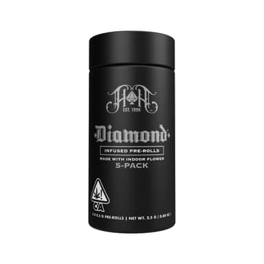 Face Off OG - .5G x 5PK - Infused Diamond Pre Rolls image 3